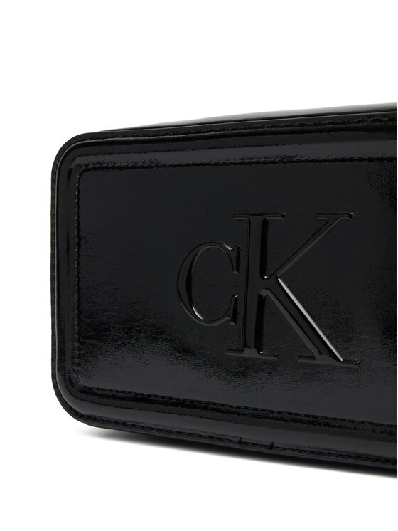 Calvin Klein Calvin Klein Geantă Bold Ck Metallic Camera Bag LV04F3331G Negru