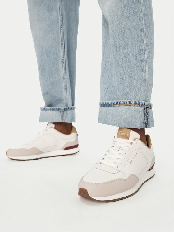 Tommy Hilfiger Tommy Hilfiger Sportcipők Light Eva Runner FM0FM05906 Fehér