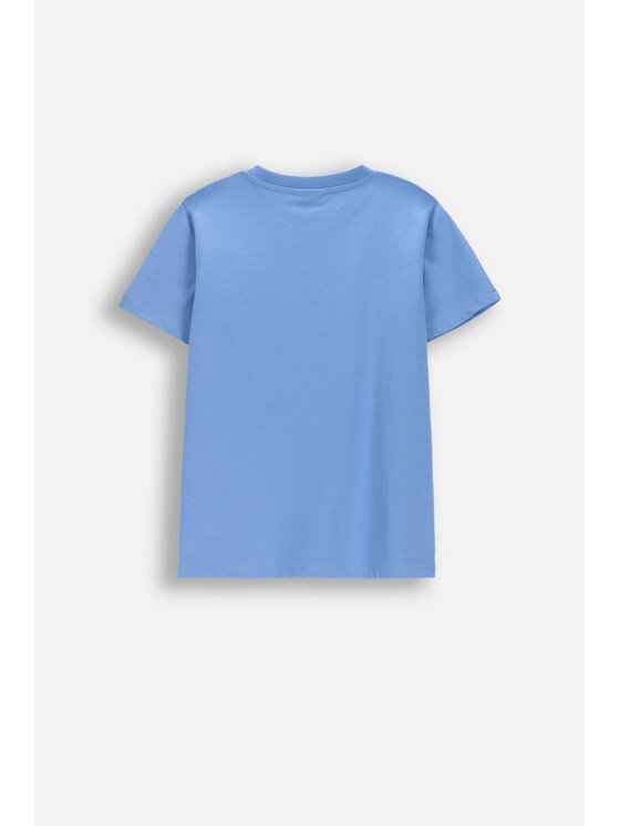 Coccodrillo Coccodrillo T-Shirt WC6143214VBB-014 Niebieski Regular Fit