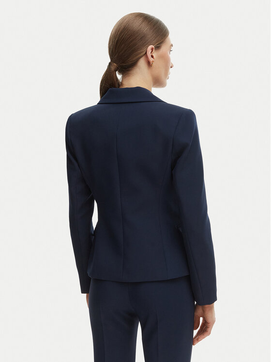 Rinascimento Rinascimento Švarkas CFC0127894003 Tamsiai mėlyna Slim Fit