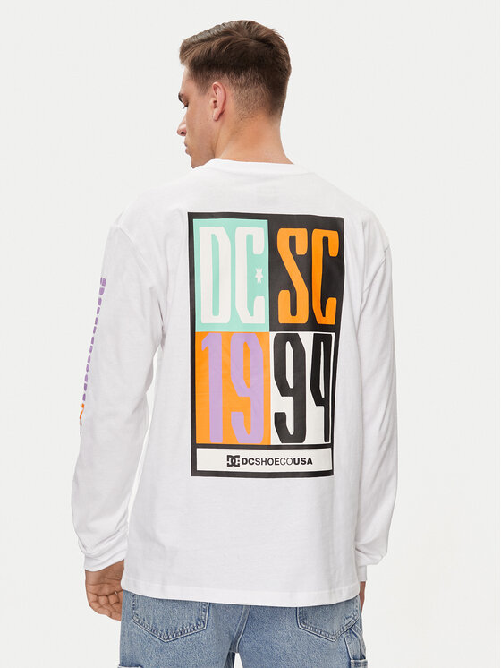 DC Shoes DC Shoes Longsleeve krekls Sportster Hls ADYZT05371 Balts Regular Fit