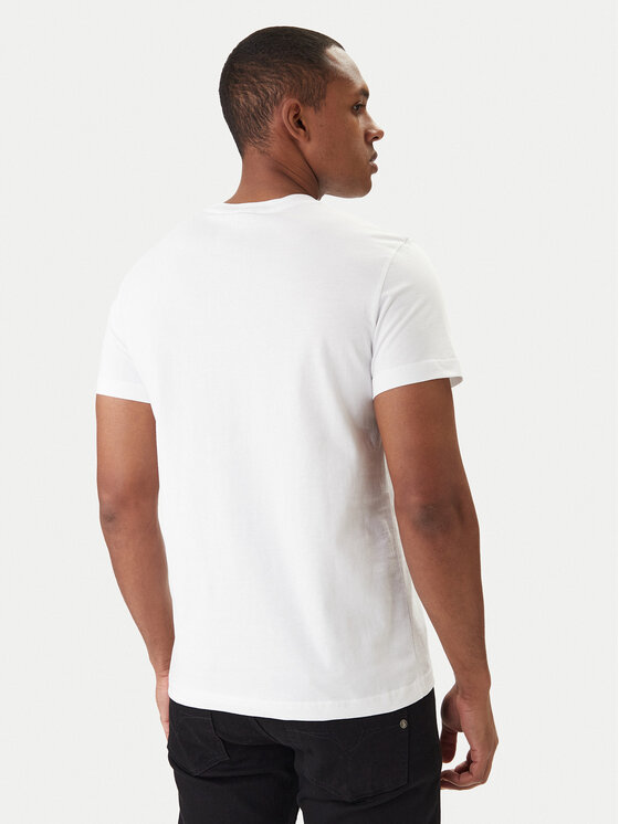 Versace Jeans Couture Versace Jeans Couture Póló 80GAHT03 CJ00T Fehér Regular Fit