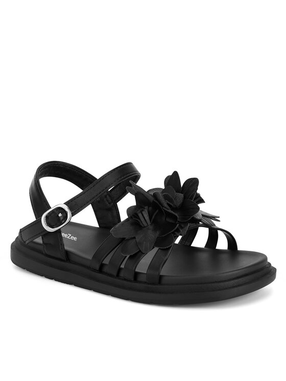 DeeZee DeeZee Sandały CS6266-01 Czarny