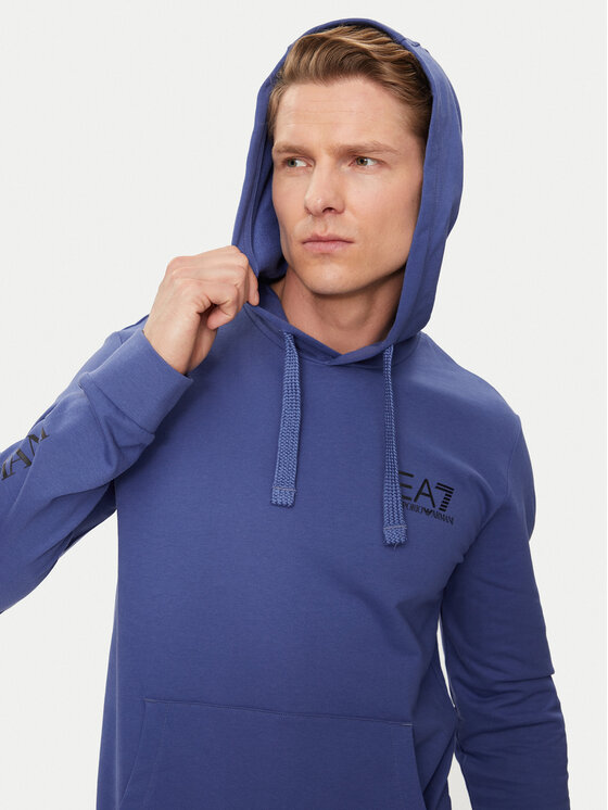 EA7 Emporio Armani EA7 Emporio Armani Majica dugih rukava 8NPM18 PJ05Z 1557 Plava Regular Fit