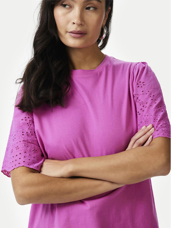 YAS YAS Tricou Lex 26033890 Roz Regular Fit