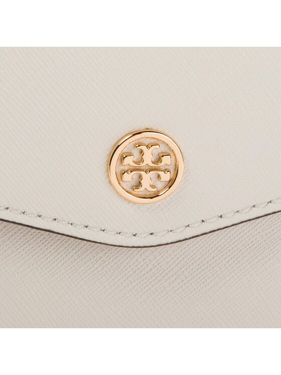 Tory Burch Τσάντα Robinson Small TopHandle Satchel 49686 Λευκό Modivo.gr