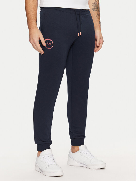 Férfi Melegítő alsó Jack&Jones, Méret: M, Sötétkék, Gordon 12268442
