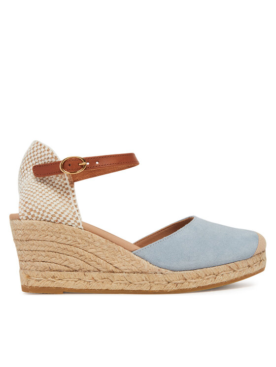 Espadrile Genuins Carina Velour G106384 Albastru