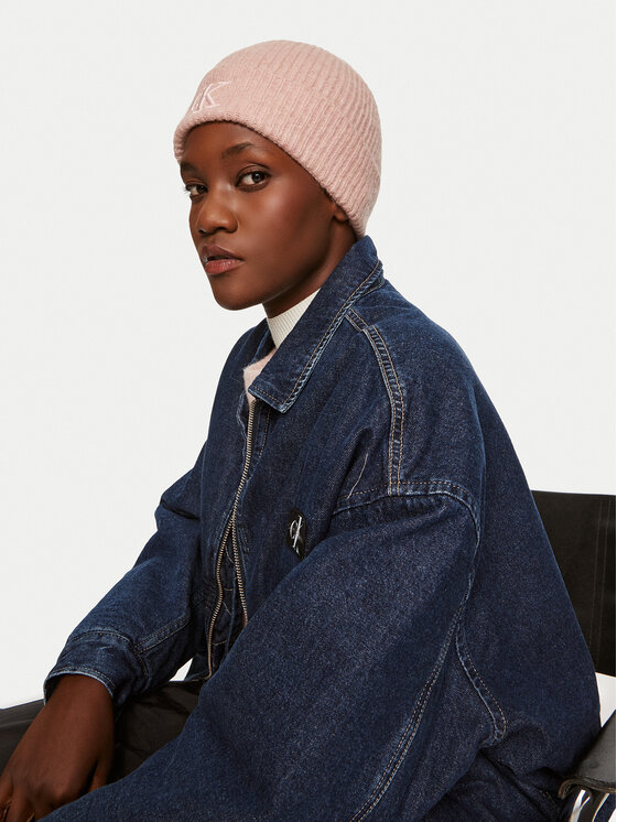 Calvin Klein Calvin Klein Шапка Thick Embroidery K60K612321 Розов