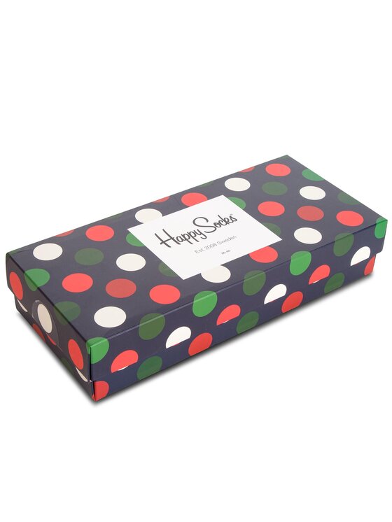 Happy Socks Happy Socks Zestaw 4 par wysokich skarpet unisex XBDO09-4000 Kolorowy