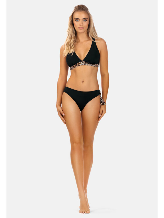 Miss Lou Miss Lou Bikini ML015 Czarny