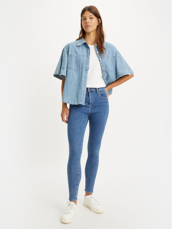 Levi's® Levi's® Jeans hlače 720™ 52797-0352 Modra Super Skinny Fit