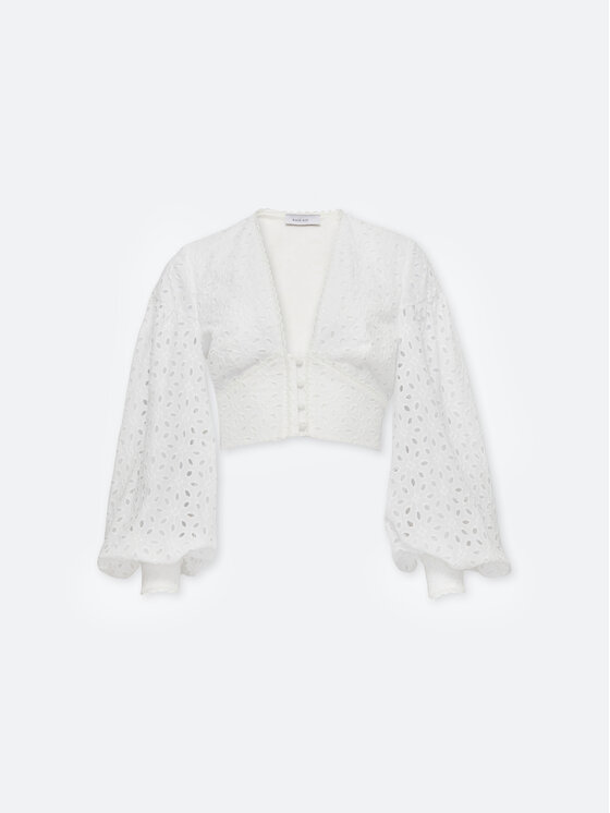 Rage Age Rage Age Blusa Jen Bianco Regular Fit