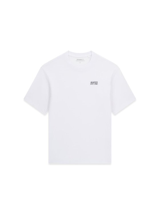 Guess Guess T-Shirt 183049 Biały Classic Fit