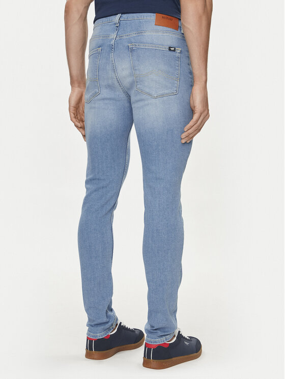 Mustang Mustang Farmer Frisco 1015116 Kék Skinny Fit