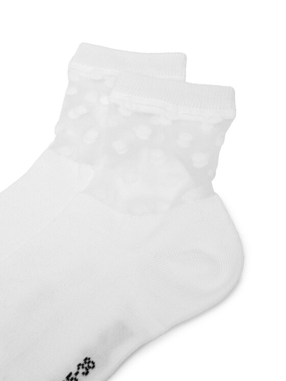 Nine West Nine West Dlhé ponožky KR_NW_STREET_W_SS25 (2 PACK) Biela