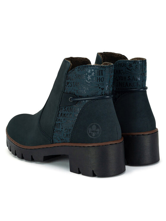 Rieker Rieker Stiefeletten X5755-14 Blau