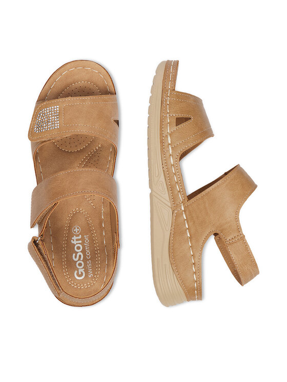 Go Soft Go Soft Sandali CEO-WFA3741-1 Beige