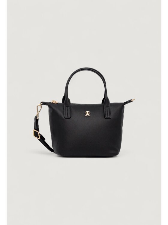 Tommy Hilfiger Tommy Hilfiger Τσάντα POPETTE SOFT MINI TOTE Μαύρο