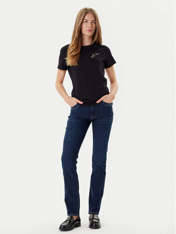 BOSS BOSS Jeans hlače State 2.0 50542555 Mornarsko modra Slim Fit