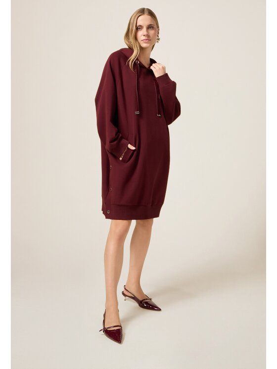 Oltre Oltre Vestito da giorno 7938E000318N036 Bordeaux Over Fit