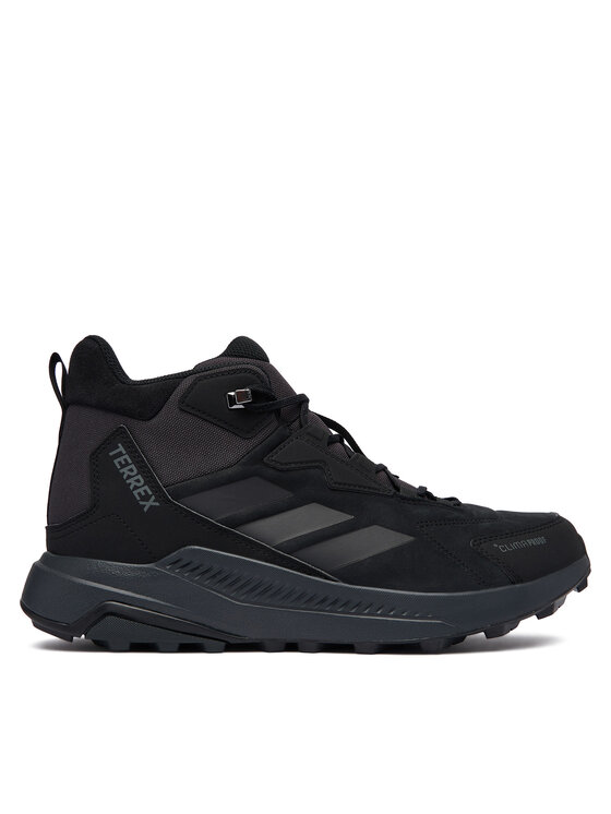 adidas adidas Trekkingi Terrex Anylander Leather Mid Climaproof Hiking Shoes KH8875 Czarny