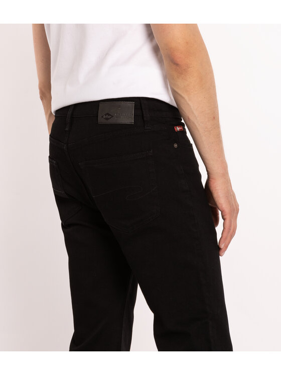 Lee Cooper Lee Cooper Jeansy LC7504 1900 Czarny Tapered Fit
