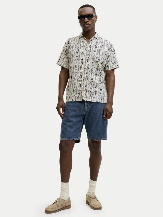 Jack & Jones Jack & Jones Jeans kratke hlače Ony Original 12289725 Modra Regular Fit