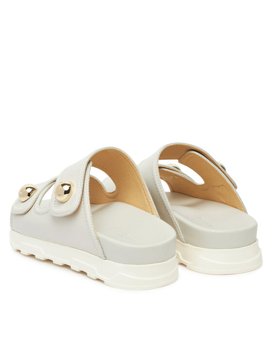Furla Furla Şlapi Sfera YJ54SFE Y62000 1704S Écru