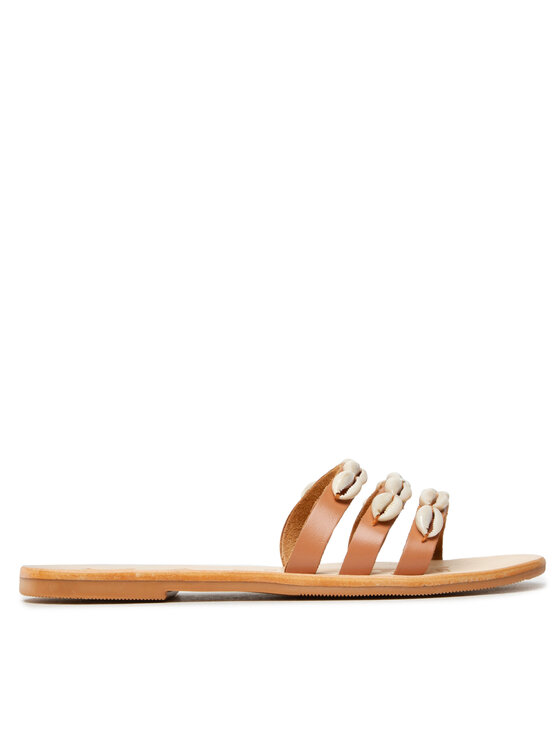 Manebi Iešļūcenes Leather Sandals S 0.1 Y0 Brūns