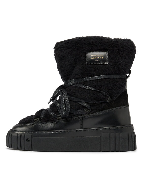 Gant Gant Μπότες Χιονιού Snowmont Mid Boot 27541370 Μαύρο