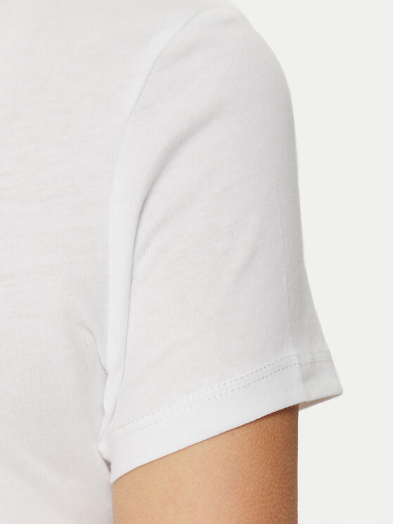 Tommy Jeans Tommy Jeans T-särk DW0DW20458 Valge Slim Fit