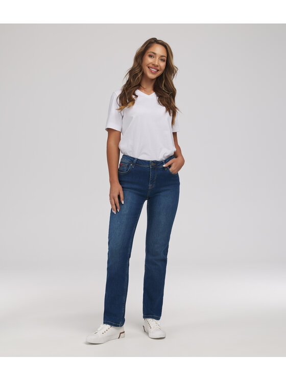 Lee Cooper Lee Cooper Jeansy JEANS D KIM 2519 BRUSHED USED Niebieski Regular Fit