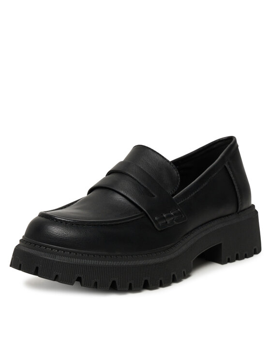 JENNY JENNY Loafersy WS5875-30 Czarny