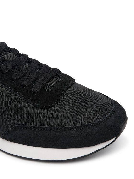 Calvin Klein Jeans Calvin Klein Jeans Sneakersy Retro Runner Sock Laceup Mix YM0YM01414 Czarny