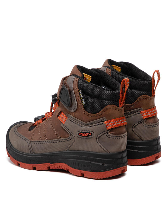 Keen Keen Trekking čevlji Redwood Mid Wp 1023884 Rjava