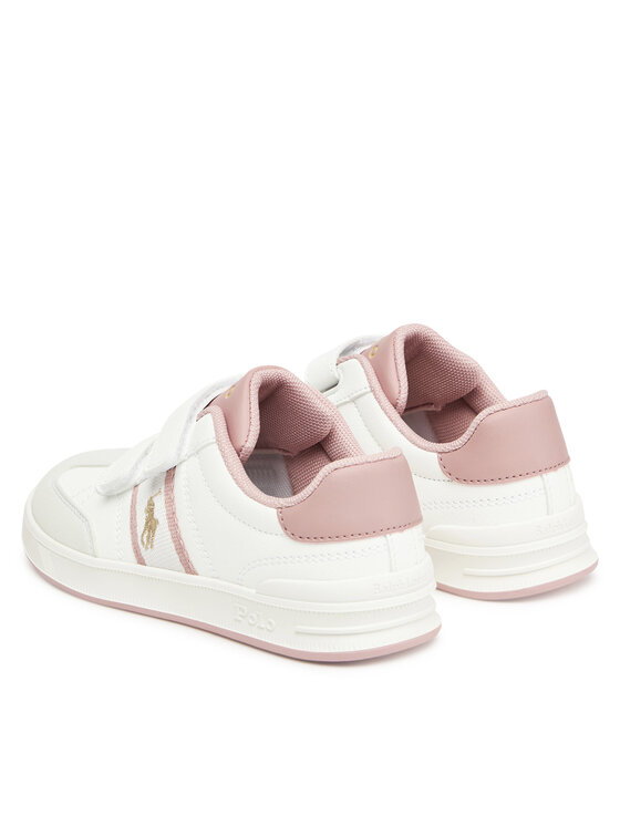 Polo Ralph Lauren Polo Ralph Lauren Snīkeri Heritage Court III T-Toe Ez RL03359101 Balts