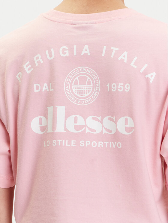 Ellesse Ellesse Tričko Marcialla SGZ21801 Ružová Loose Fit