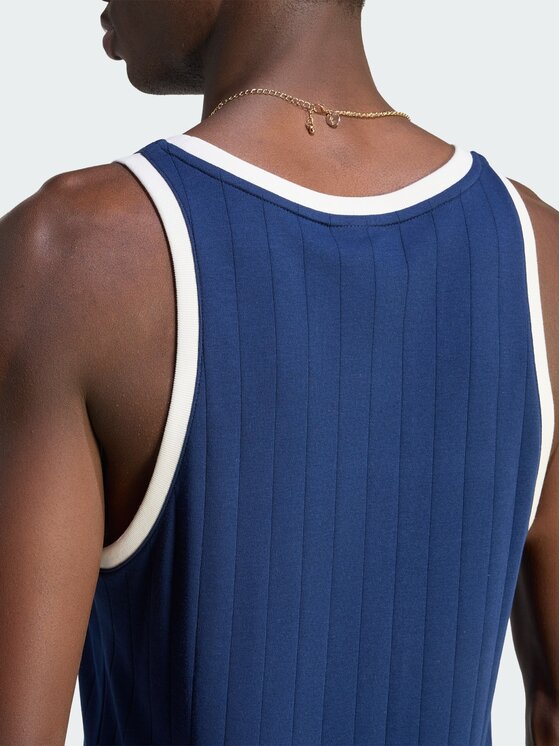 adidas adidas Tank top 165410 Granatowy Slim Fit