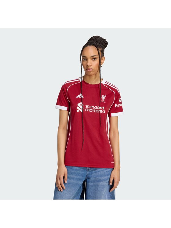 adidas adidas Koszulka techniczna Liverpool FC 25/26 Home Jersey Czerwony Regular Fit