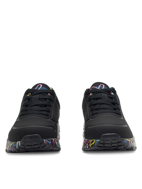 Skechers Skechers Tenisice UNO LITE 314976L BKMT Crna