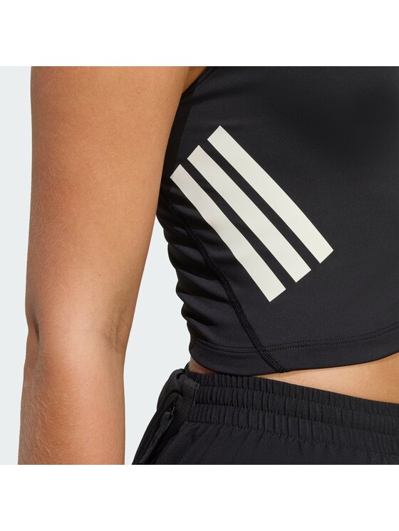 adidas adidas Top 158702 Czarny Fitted Fit