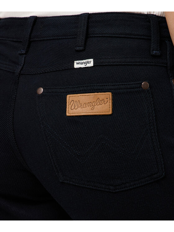 Wrangler Wrangler Jeansy 112371180 Czarny Regular Fit