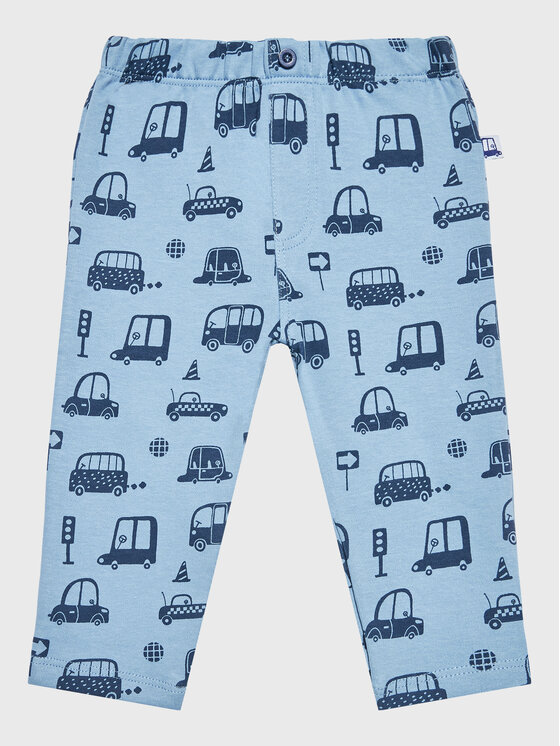 Blue Seven Blue Seven Komplet bodi in hlače 473165 Mornarsko modra Regular Fit