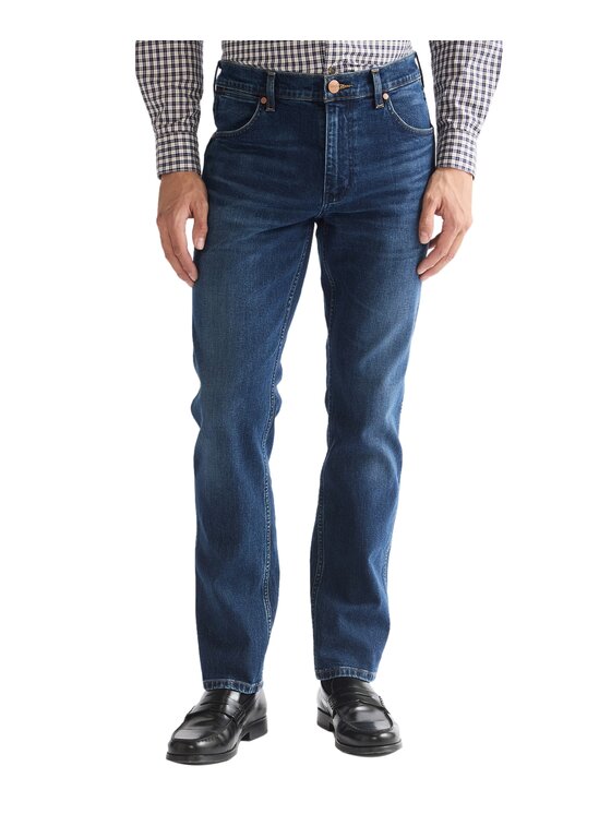 Wrangler Wrangler Jeansy 112386912 Niebieski Regular Fit