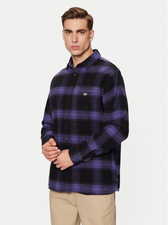 Quiksilver Quiksilver Риза Mercury AQYWT03366 Син Regular Fit