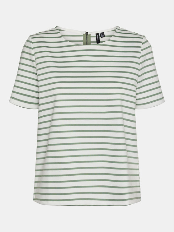 Vero Moda Vero Moda Tricou Abby 10304716 Verde Regular Fit