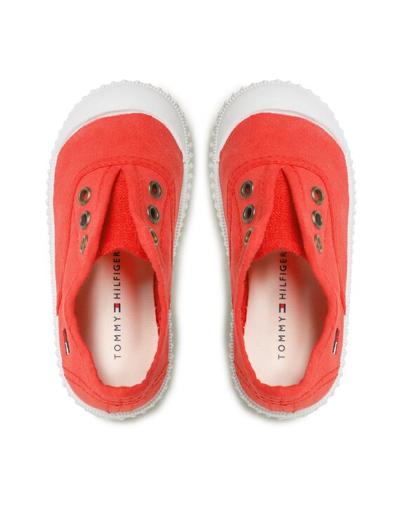 Tommy Hilfiger Tommy Hilfiger Sneakers aus Stoff Low Cut Easy - On Sneaker T1X9-32824-0890 M Rot