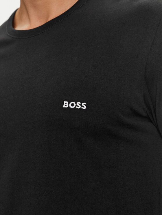 BOSS BOSS Langarmshirt-Set 50492321 Schwarz Regular Fit