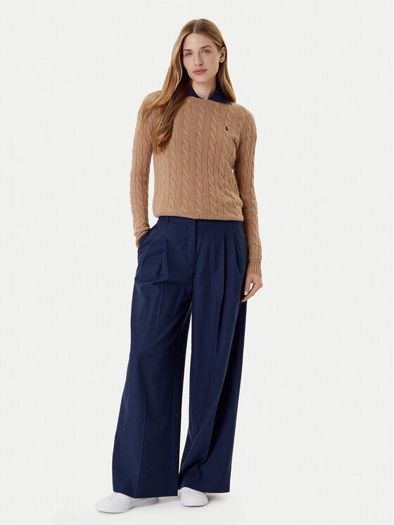 Polo Ralph Lauren Polo Ralph Lauren Sweter 211971865002 Beżowy Slim Fit